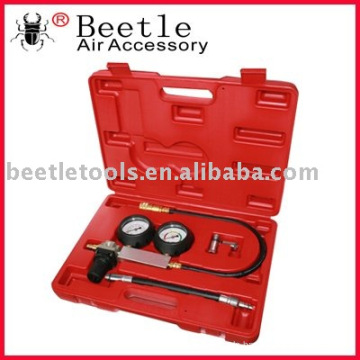 Engine Cylinder Leakdown Tester Dual Gauge Diagnostic Kit